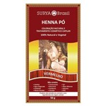 Ficha técnica e caractérísticas do produto Surya Brasil Henna Pó Coloração Natural Cor Vermelho - 50g