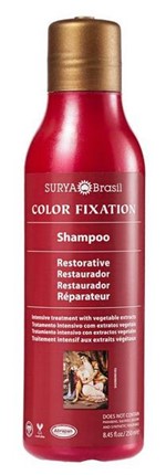 Ficha técnica e caractérísticas do produto Surya Brasil Shampoo Color Fixation Restaurador - 250ml