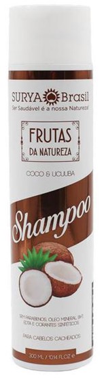Ficha técnica e caractérísticas do produto Surya Brasil Shampoo Frutas da Natureza Coco e Ucuuba - 300ml