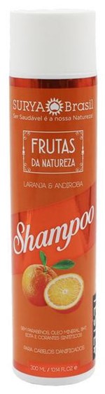 Ficha técnica e caractérísticas do produto Surya Brasil Shampoo Frutas da Natureza Laranja e Andiroba - 300ml