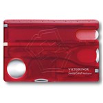 Ficha técnica e caractérísticas do produto Swisscard Suiço Victorinox Nailcare Vermelho Translúcido 0.7240.T
