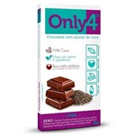 Ficha técnica e caractérísticas do produto Tablete Chocolate Only4 80g - Chia