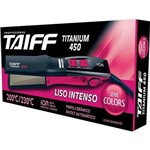 Taiff - Chapa Titanium 450 Bivolts Colors Rosa