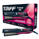 Ficha técnica e caractérísticas do produto Taiff Chapa Titanium 450 Pink Serie Colors Bivolt