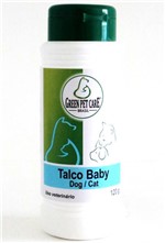 Ficha técnica e caractérísticas do produto Talco Baby Dog Cat Green Pet Care 120 Gr