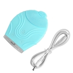 Ficha técnica e caractérísticas do produto Tamanho compacto USB el¨¦trico recarreg¨¢vel 3D Massager Cleaner Limpeza Facial