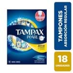 Ficha técnica e caractérísticas do produto Tampones Tampax Pearl Regular Absorvencia 18 Unid