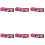 Ficha técnica e caractérísticas do produto Tandy Tutti Frutti Creme Dental Infantil 50g - Kit com 06