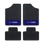 Ficha técnica e caractérísticas do produto Tapete Automotivo - Ford Kuga - Base Azul - Logo Ford