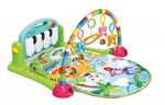 Ficha técnica e caractérísticas do produto Tapete Estimulador de Bebê Musical Toca Piano Happy Verde - Color Baby