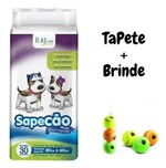 Ficha técnica e caractérísticas do produto Tapete Higiênico São Francisco P/ Cães Sapecão Brinde Top