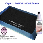 Ficha técnica e caractérísticas do produto Capacho Pediluvio + Desinfetante - Atua como barreira contra Vírus e Bactérias