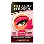 Ficha técnica e caractérísticas do produto Tattoo Henna P/ Sobrancelhas Castanho Escuro 4g