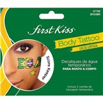 Ficha técnica e caractérísticas do produto Tatuagem para Rosto e Corpo Temporária First Kiss Score Keeper