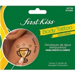 Ficha técnica e caractérísticas do produto Tatuagem para Rosto e Corpo Temporária First Kiss Team Pride