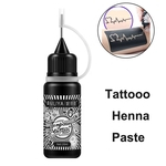 Ficha técnica e caractérísticas do produto Tatuagem Semipermanent Professional Cole Cones tinta orgânica suco Mehendi Art Body Cream Abastecimento Tattoo