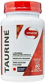 Ficha técnica e caractérísticas do produto Taurine - 60 Cápsulas, Vitafor