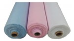 Ficha técnica e caractérísticas do produto Tecido Cueiro Flanelado 30 Metros Rosa Azul e Branco
