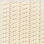 Tecido Estampado para Patchwork - Flechas Fundo Creme (0,50x1,40)