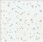 Ficha técnica e caractérísticas do produto Tecido Estampado para Patchwork - Mundo dos Sonhos Estrelas e Brilho Cinza (0,50x1,40)