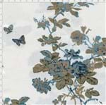 Ficha técnica e caractérísticas do produto Tecido Estampado para Patchwork - Rose Garden Floral Azul Cor 11 (0,50X1,40)