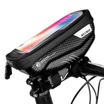 Ficha técnica e caractérísticas do produto Gostar Tela sensível ao toque do telefone móvel saco impermeável Montanha Bicicleta Frente feixe Bag