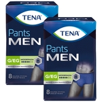 Ficha técnica e caractérísticas do produto Tena pants men roupa calça íntima masculina para incontinência urinária moderada 16un tamanho g/eg