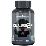 Ficha técnica e caractérísticas do produto Termogênico Killer 2F 120 Cápsulas - Black Skull