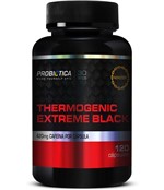 Ficha técnica e caractérísticas do produto Termogênico Thermogenic Extreme Black 120 Caps - Probiótica