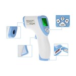Ficha técnica e caractérísticas do produto Termometro LASER Digital Infravermelho Febre de Testa Bebe Azul
