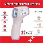 Ficha técnica e caractérísticas do produto Termometro Laser Digital Infravermelho Febre Testa Corporal - Anu