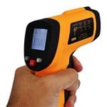 Ficha técnica e caractérísticas do produto Termômetro Laser Digital Infravermelho Temperatura -50º 380º