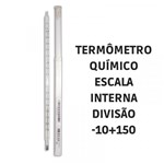 Ficha técnica e caractérísticas do produto Termômetro Químico Escala Interna -10+150 5004 Incoterm