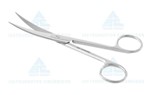 Ficha técnica e caractérísticas do produto Tesoura Cirúrgica Curva 17cm Fina Fina - ABC Instrumentos