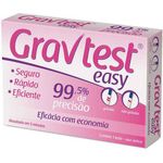 Ficha técnica e caractérísticas do produto Teste Gravidez Grav Test Easy