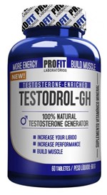 Ficha técnica e caractérísticas do produto Testodrol-gh - 60 Tabletes - Profit