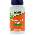 TestoJack 100 60 cápsulas veganas Now foods Saúde Masculina - Importado