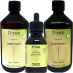 Ficha técnica e caractérísticas do produto Three Therapy Pantovin Kit Shampoo + Máscara + Tônico Nano Vegetal