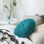 Ficha técnica e caractérísticas do produto Throw Pillow Handmade Knitting Thicken Throw Pillow com Inner para Home Sofa