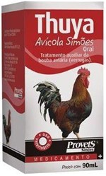 Ficha técnica e caractérísticas do produto Thuya Avícola 90ml Oral - Simões