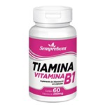Tiamina Vitamina B 1 – Semprebom - 60 Cap. de 240 Mg