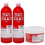 Ficha técnica e caractérísticas do produto Tigi Bed Head Resurrection Shampoo Kit 750ml Condicionador 750ml e Máscara 200g