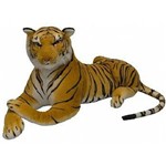 Ficha técnica e caractérísticas do produto Tigre de Pelúcia 80cm