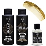 Ficha técnica e caractérísticas do produto Timberman Kit Barba - Shampoo para Barba, Balm e Óleo 9ml