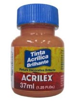 Ficha técnica e caractérísticas do produto Tinta Acrílica Brilhante 37ml Marrom 531 Acrilex - 1