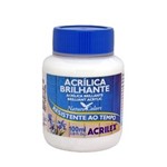 Ficha técnica e caractérísticas do produto Tinta Acrilica Brilhante Acrilex 100Ml Branco