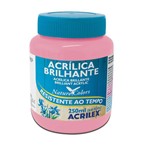 Ficha técnica e caractérísticas do produto Tinta Acrílica Brilhante Rosa 250ml - 537 - Acrilex