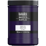 Ficha técnica e caractérísticas do produto Tinta Acrílica Liquitex Basics 946ml 186 Dioxazine Purple