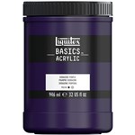 Ficha técnica e caractérísticas do produto Tinta Acrílica Liquitex Basics Dioxazine Purple 186 946ml