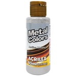 Ficha técnica e caractérísticas do produto Tinta Acrílica Metal Colors 60ml 599 Alumínio Acrilex
